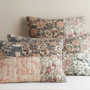 Pottery Barn Roslyn Patchwork Euro Sham